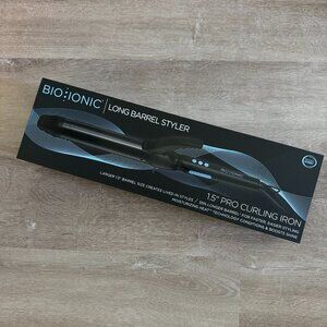 Bio Ionic  Long Barrel Curling Iron 1.5“ Nanolonic MX